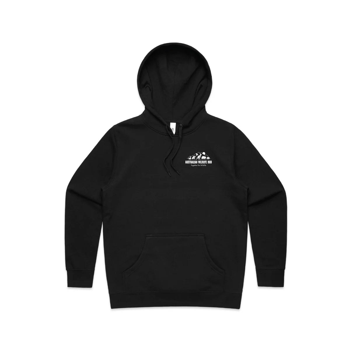 Wombat Stencil Art Oversized Hoodie - Unisex Australian Wildlife Hub