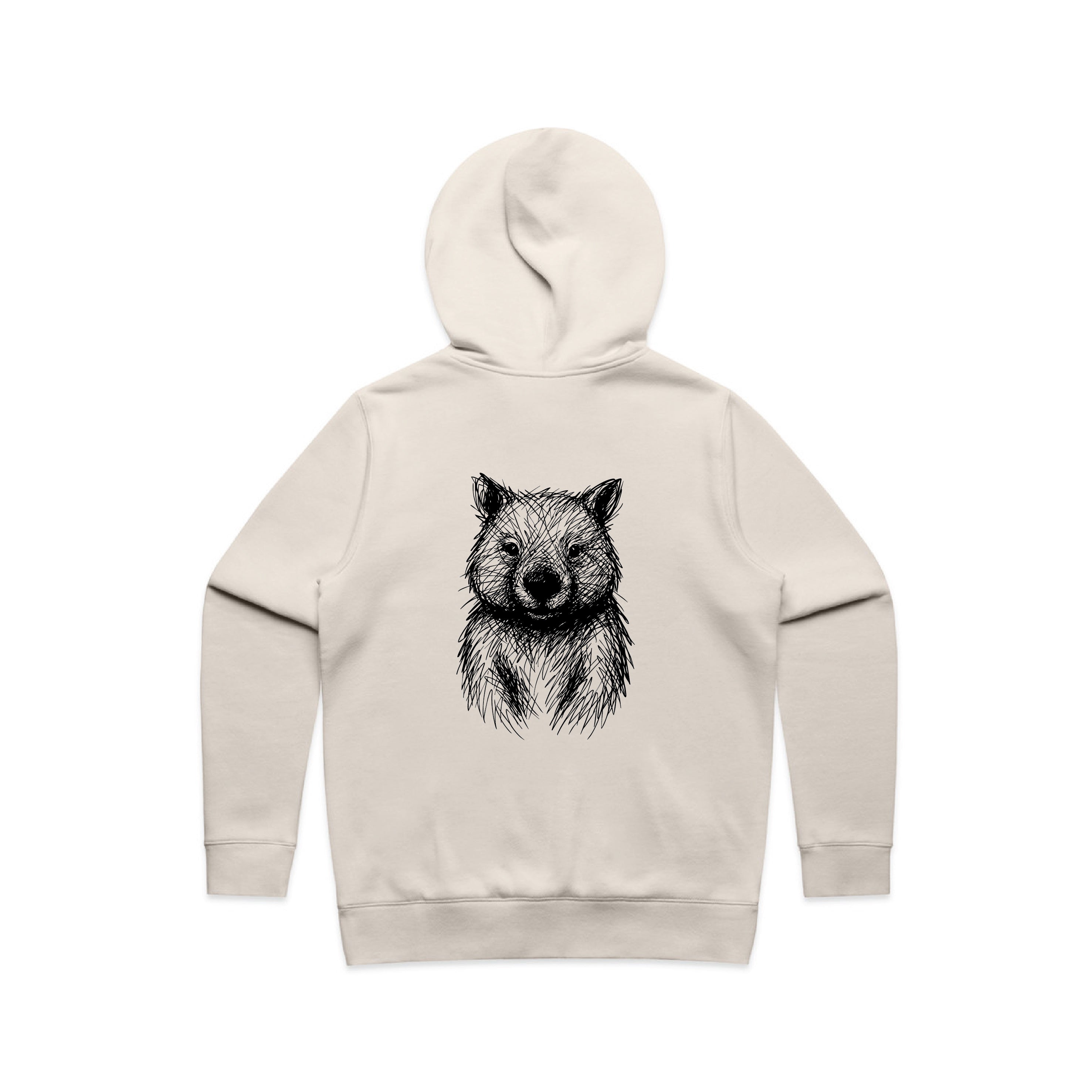 Wombat Stencil - Women’s Hoodie