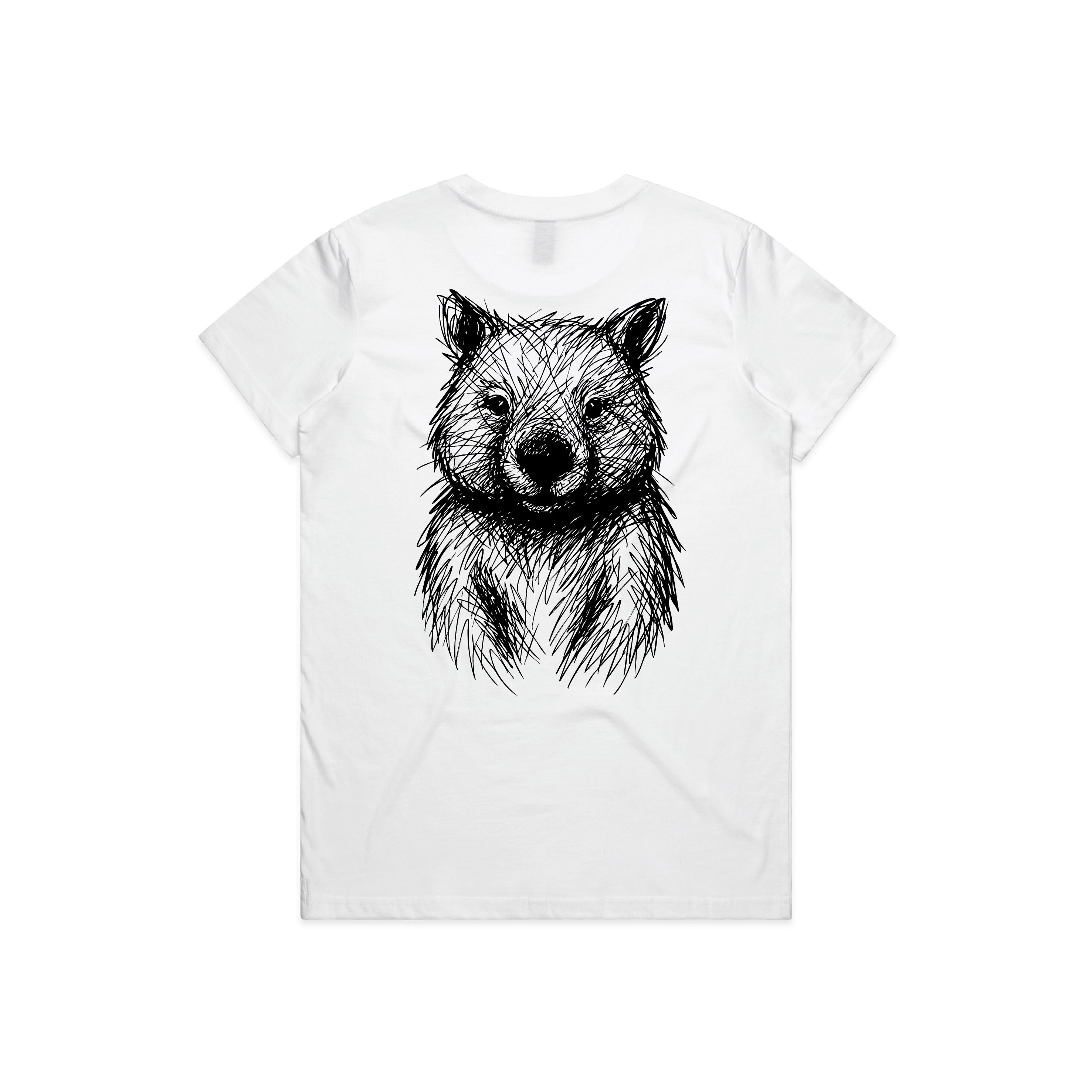 Wombat Stencil - Women’s Tee