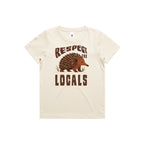 Respect The Locals - Kids Tee Australian Wildlife Hub
