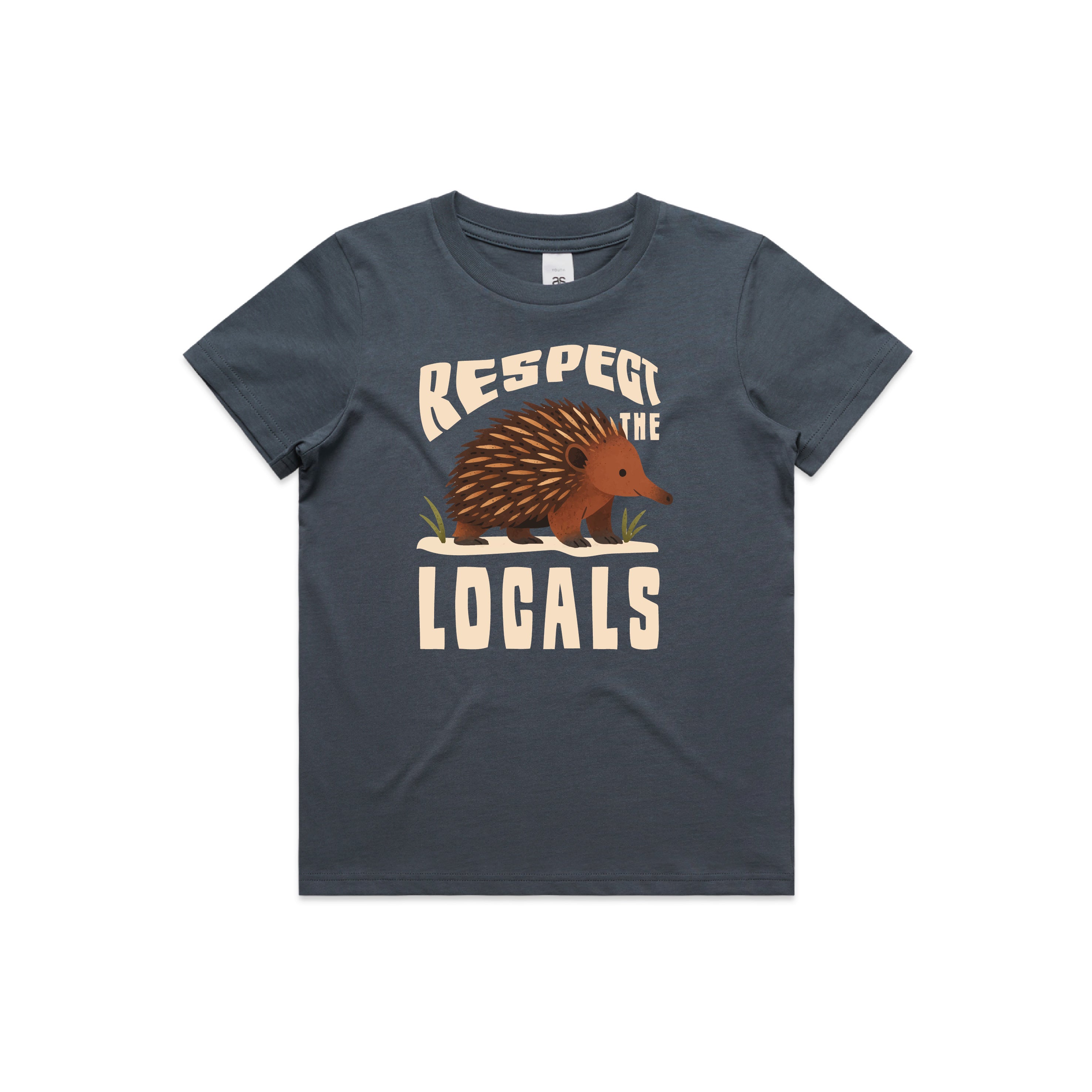 Respect The Locals - Kids Tee Australian Wildlife Hub