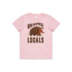 Respect The Locals - Kids Tee Australian Wildlife Hub