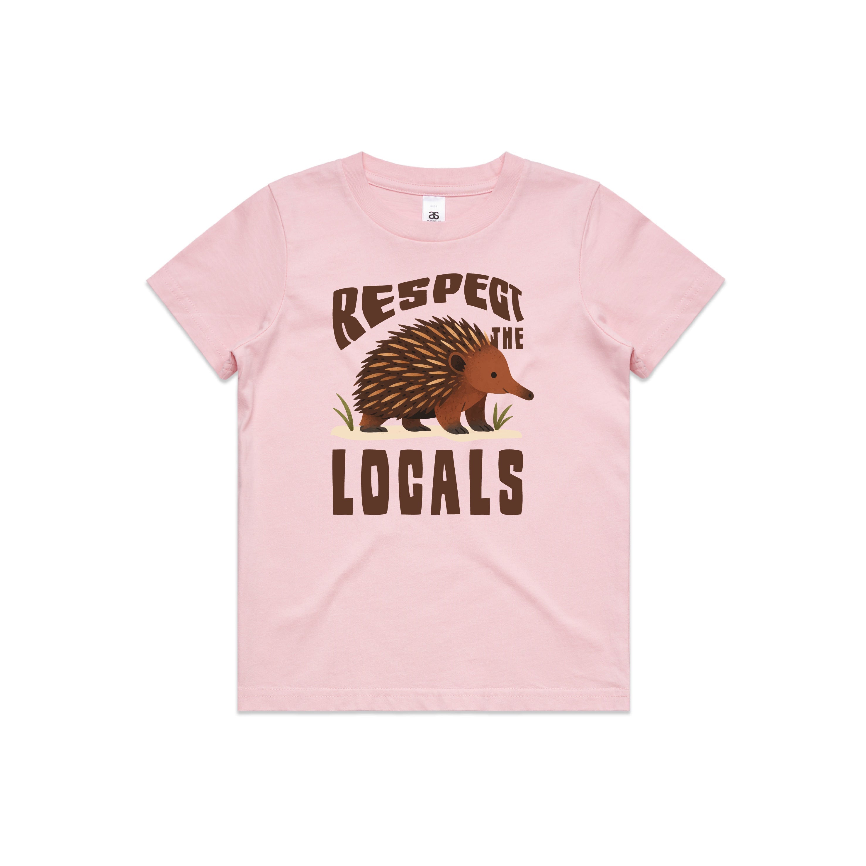 Respect The Locals - Kids Tee Australian Wildlife Hub