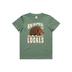 Respect The Locals - Kids Tee Australian Wildlife Hub