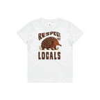 Respect The Locals - Kids Tee Australian Wildlife Hub