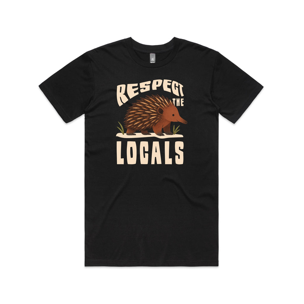 Respect The Locals - Men’s Tee Australian Wildlife Hub