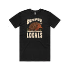 Respect The Locals - Men’s Tee Australian Wildlife Hub