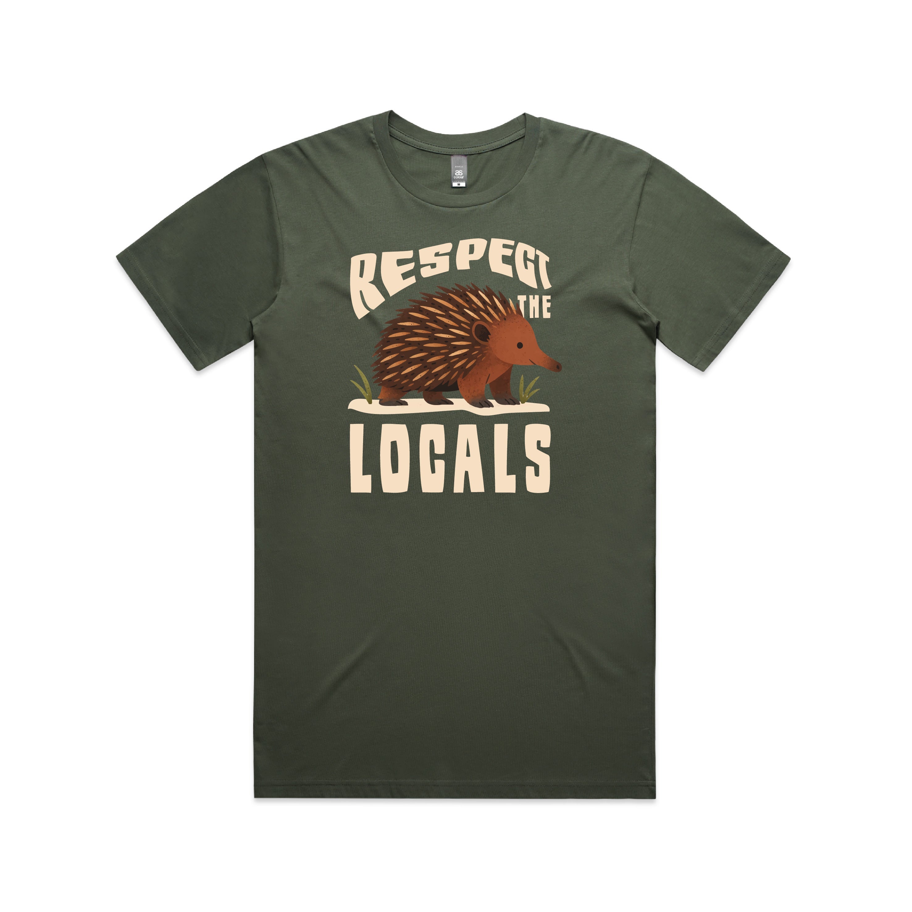 Respect The Locals - Men’s Tee Australian Wildlife Hub