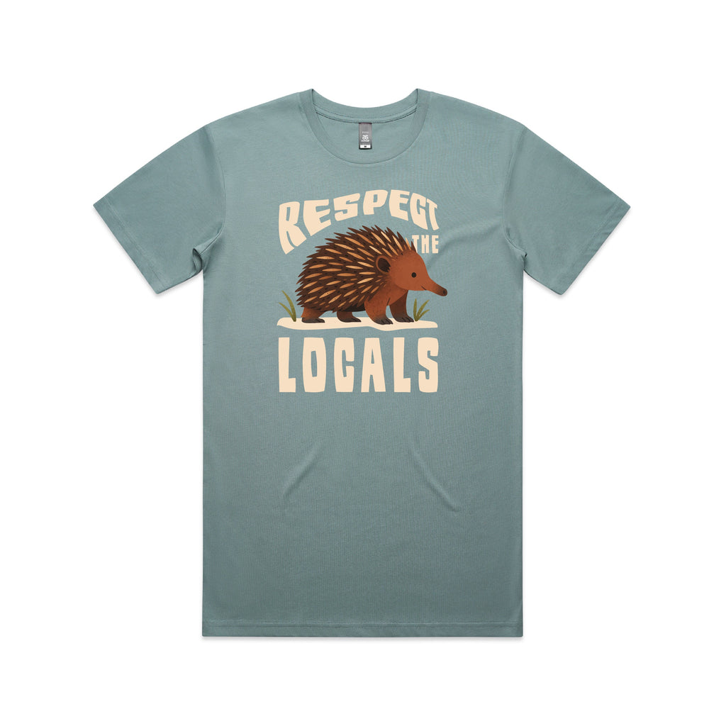 Respect The Locals - Men’s Tee Australian Wildlife Hub