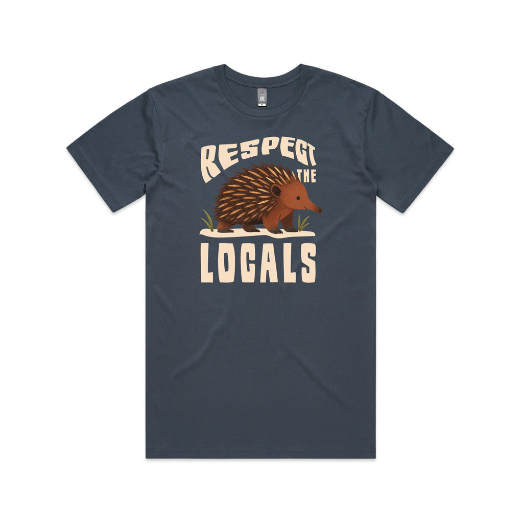 Respect The Locals - Men’s Tee Australian Wildlife Hub