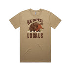 Respect The Locals - Men’s Tee Australian Wildlife Hub