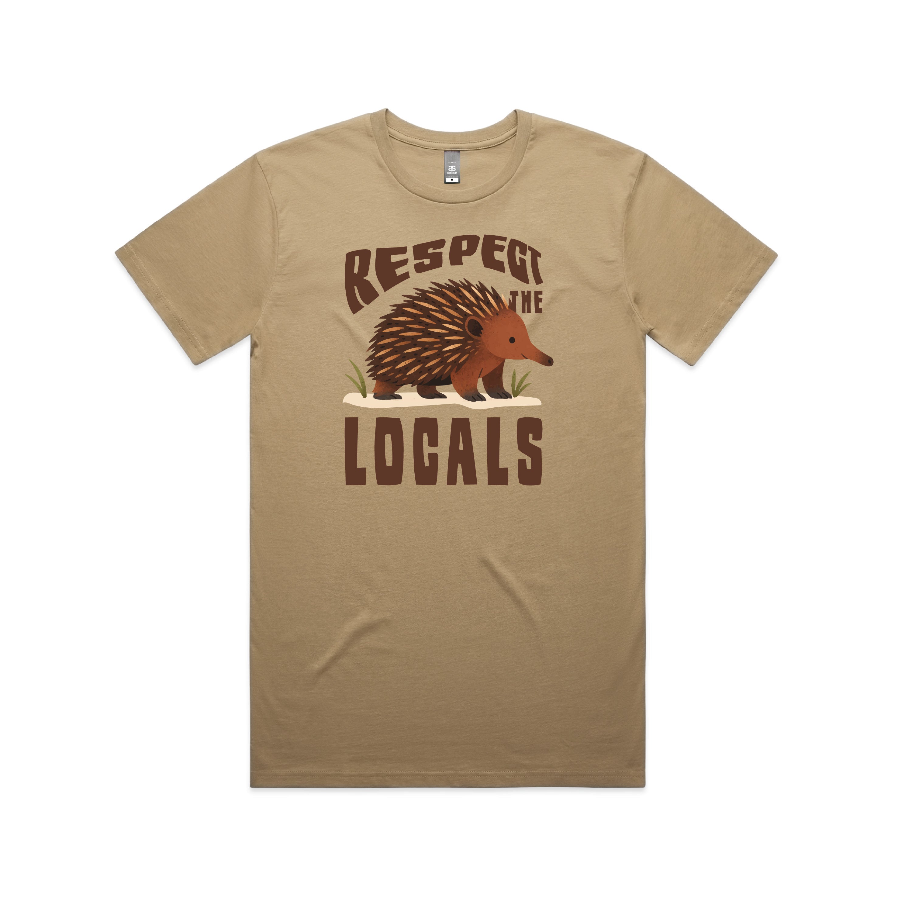 Respect The Locals - Men’s Tee Australian Wildlife Hub