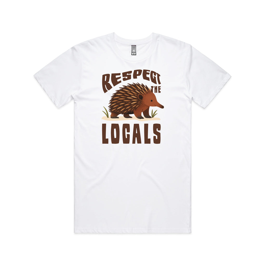Respect The Locals - Men’s Tee Australian Wildlife Hub