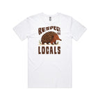 Respect The Locals - Men’s Tee Australian Wildlife Hub