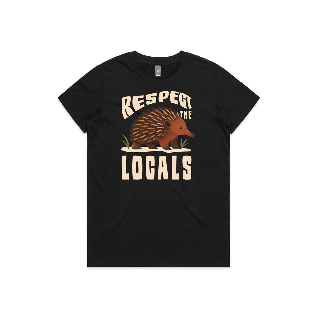 Respect The Locals - Women’s Tee Australian Wildlife Hub