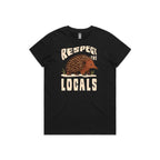 Respect The Locals - Women’s Tee Australian Wildlife Hub