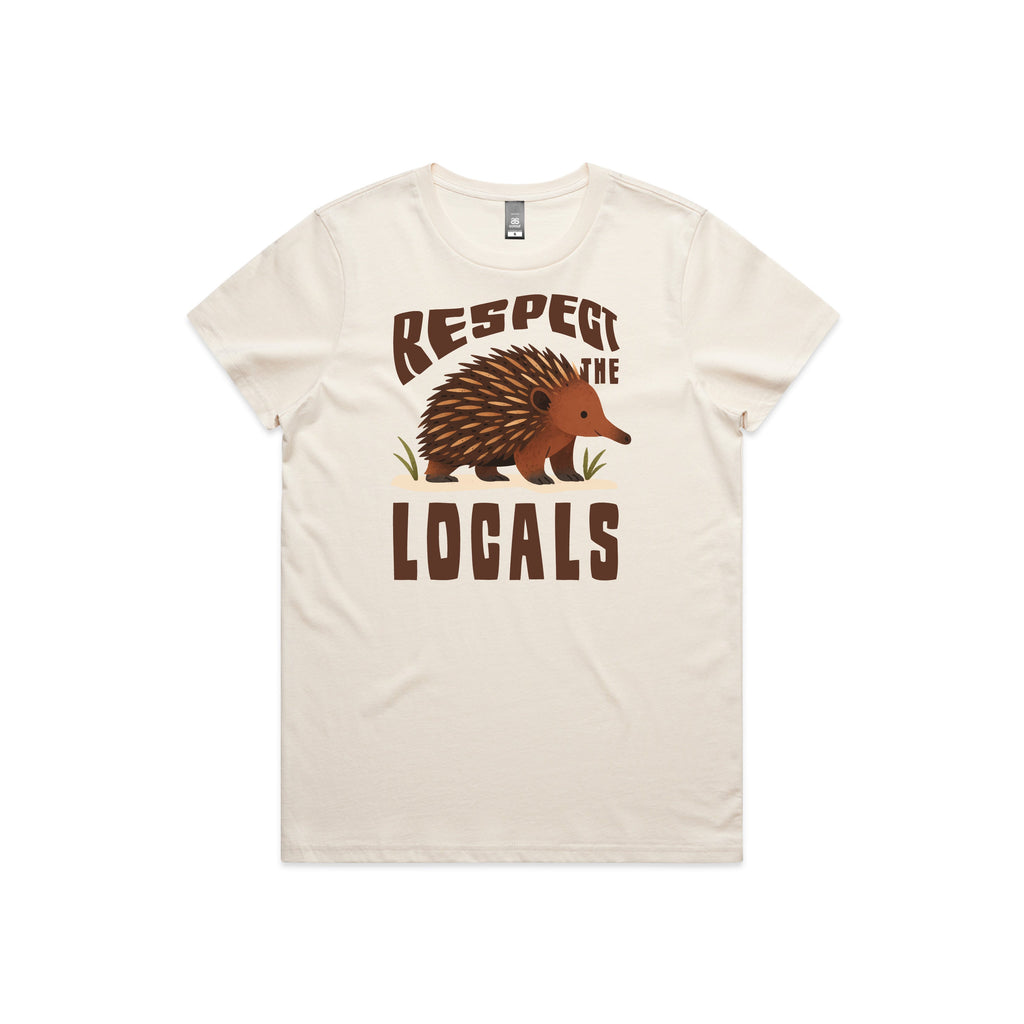 Respect The Locals - Women’s Tee Australian Wildlife Hub