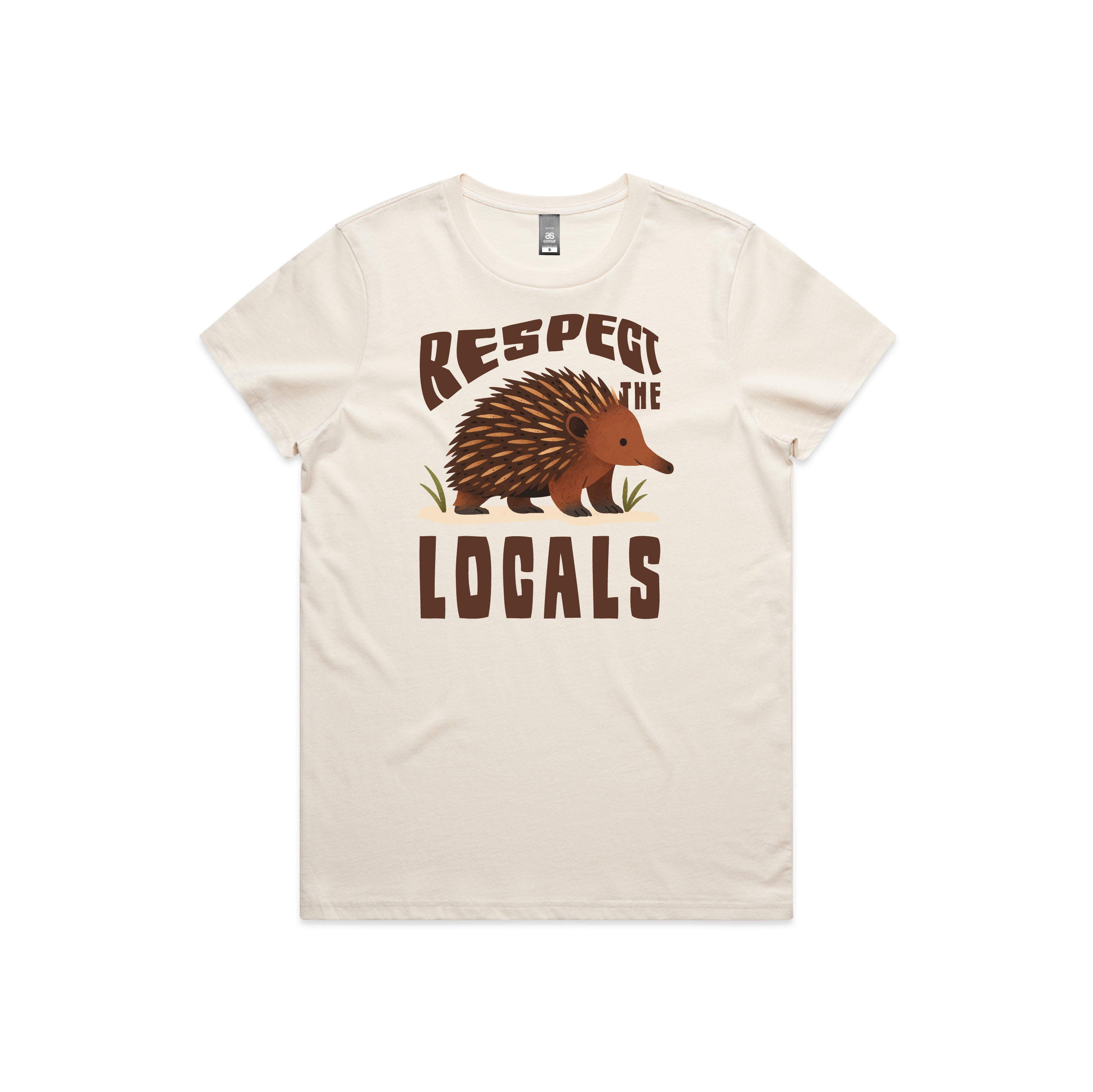 Respect The Locals - Women’s Tee Australian Wildlife Hub