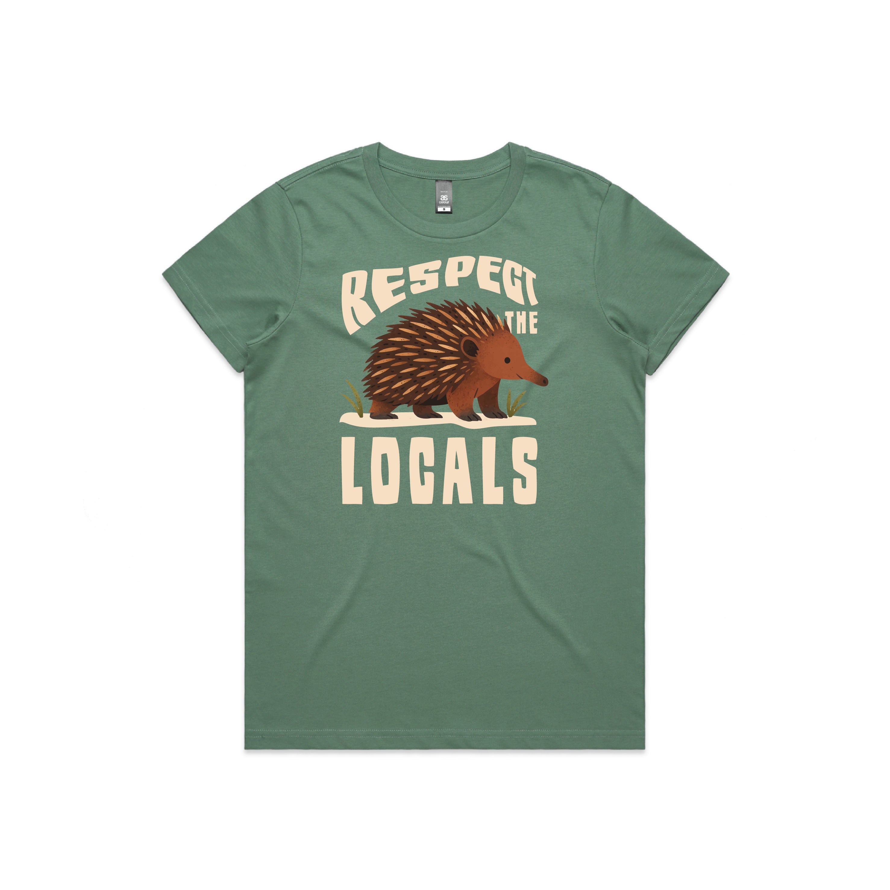 Respect The Locals - Women’s Tee Australian Wildlife Hub