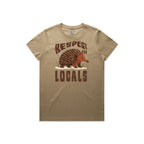 Respect The Locals - Women’s Tee Australian Wildlife Hub