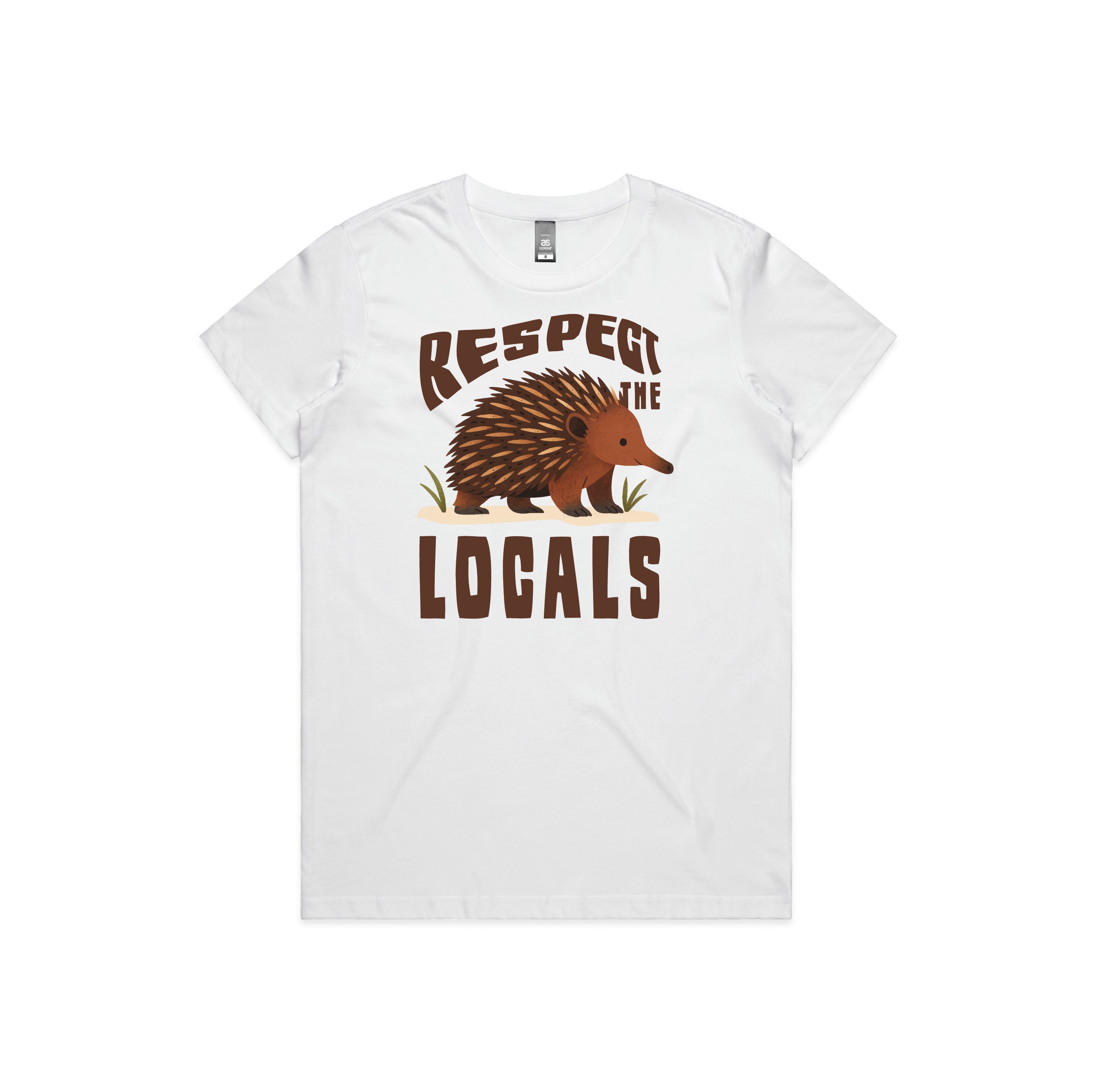 Respect The Locals - Women’s Tee Australian Wildlife Hub