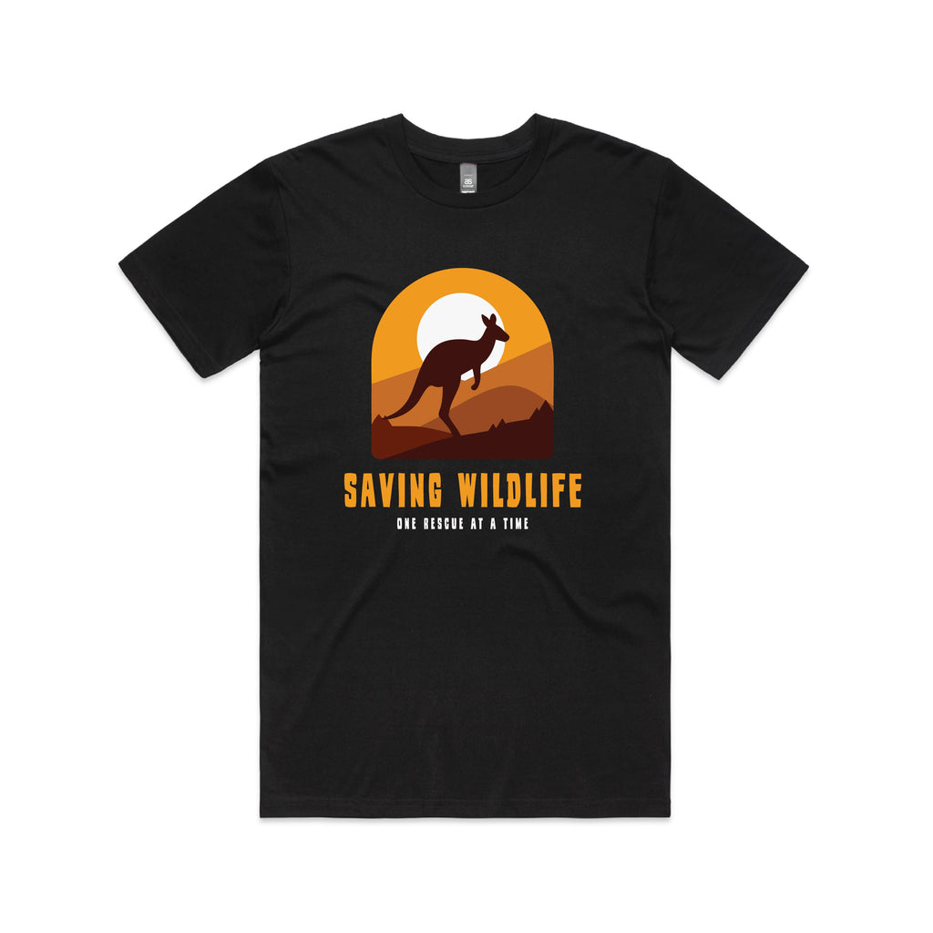 Saving Wildlife - Men’s Tee Australian Wildlife Hub