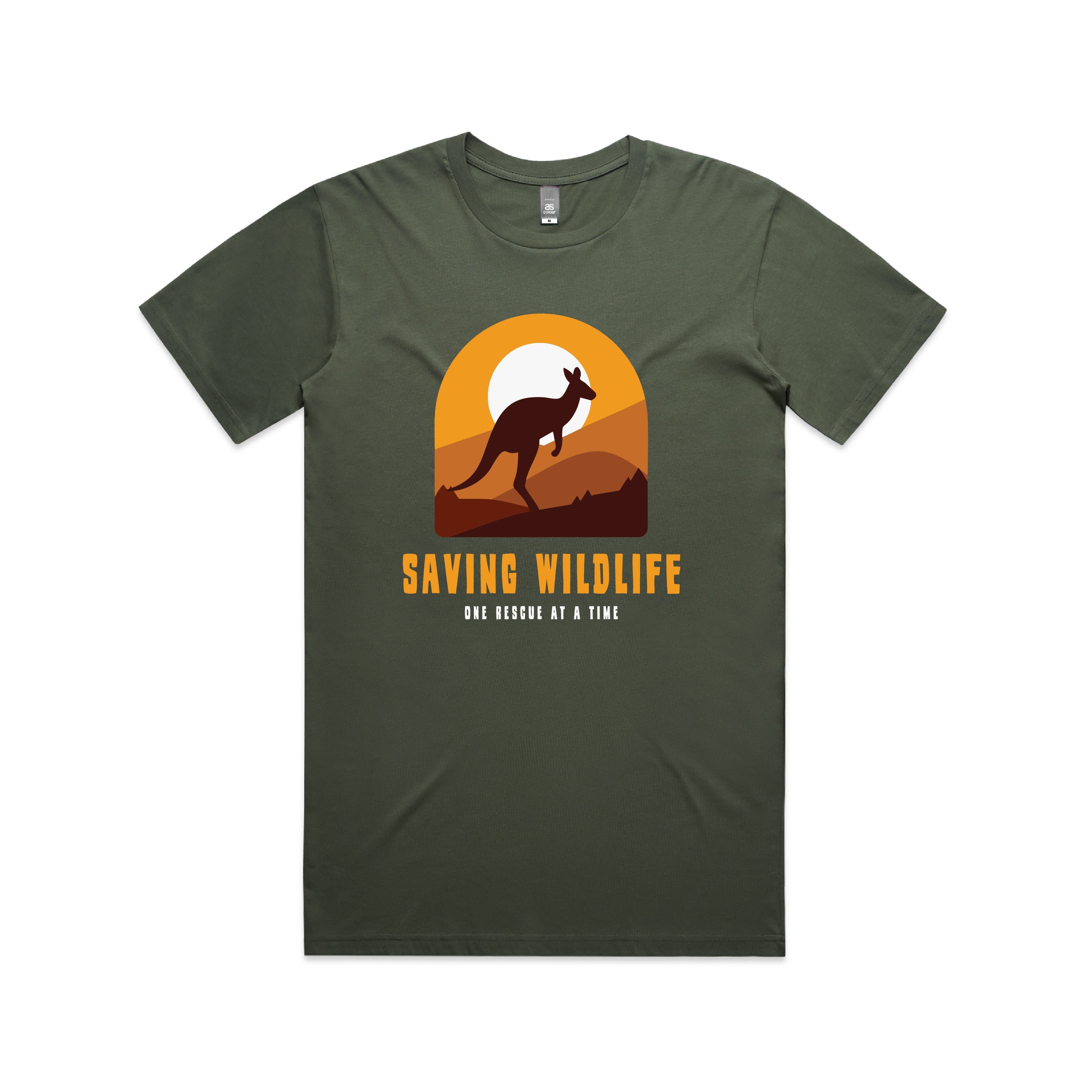 Saving Wildlife - Men’s Tee Australian Wildlife Hub