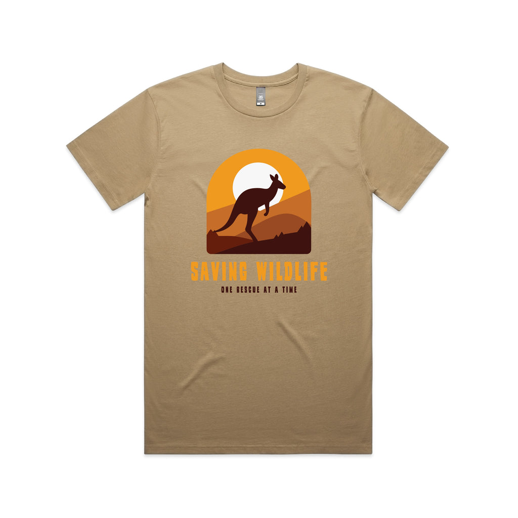 Saving Wildlife - Men’s Tee Australian Wildlife Hub