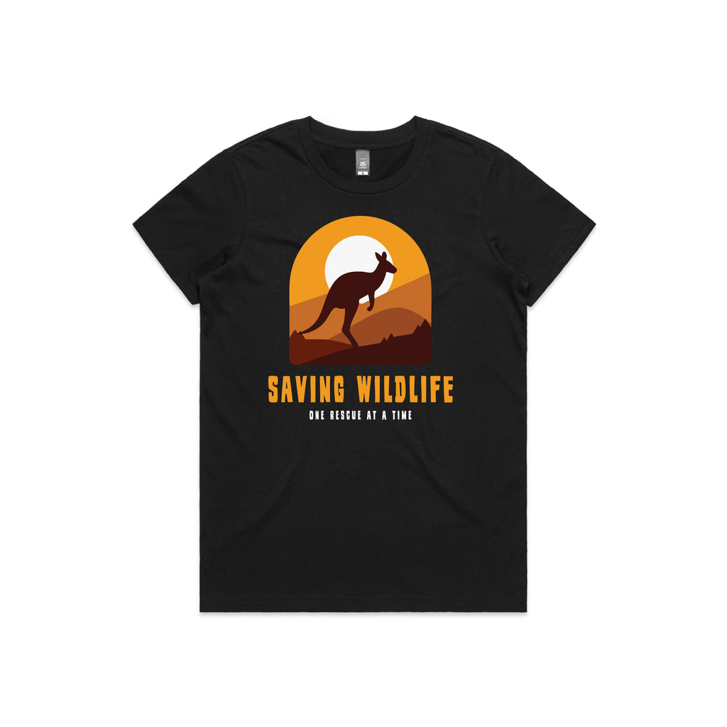 Saving Wildlife - Women’s Tee Australian Wildlife Hub