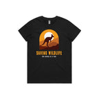 Saving Wildlife - Women’s Tee Australian Wildlife Hub