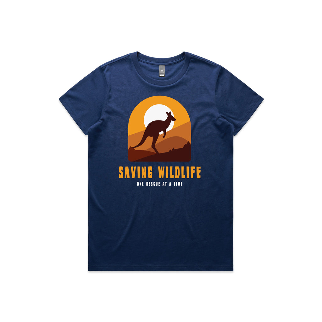 Saving Wildlife - Women’s Tee Australian Wildlife Hub