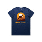 Saving Wildlife - Women’s Tee Australian Wildlife Hub