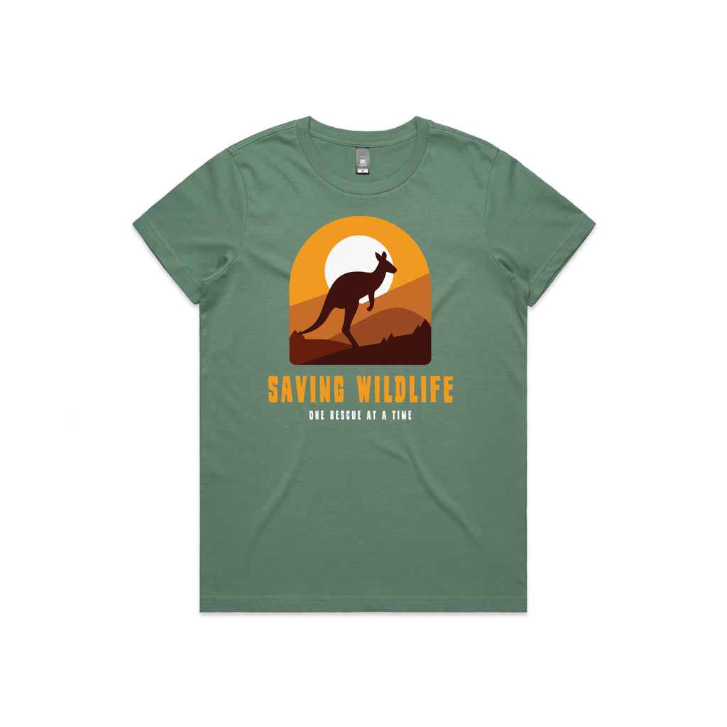 Saving Wildlife - Women’s Tee Australian Wildlife Hub