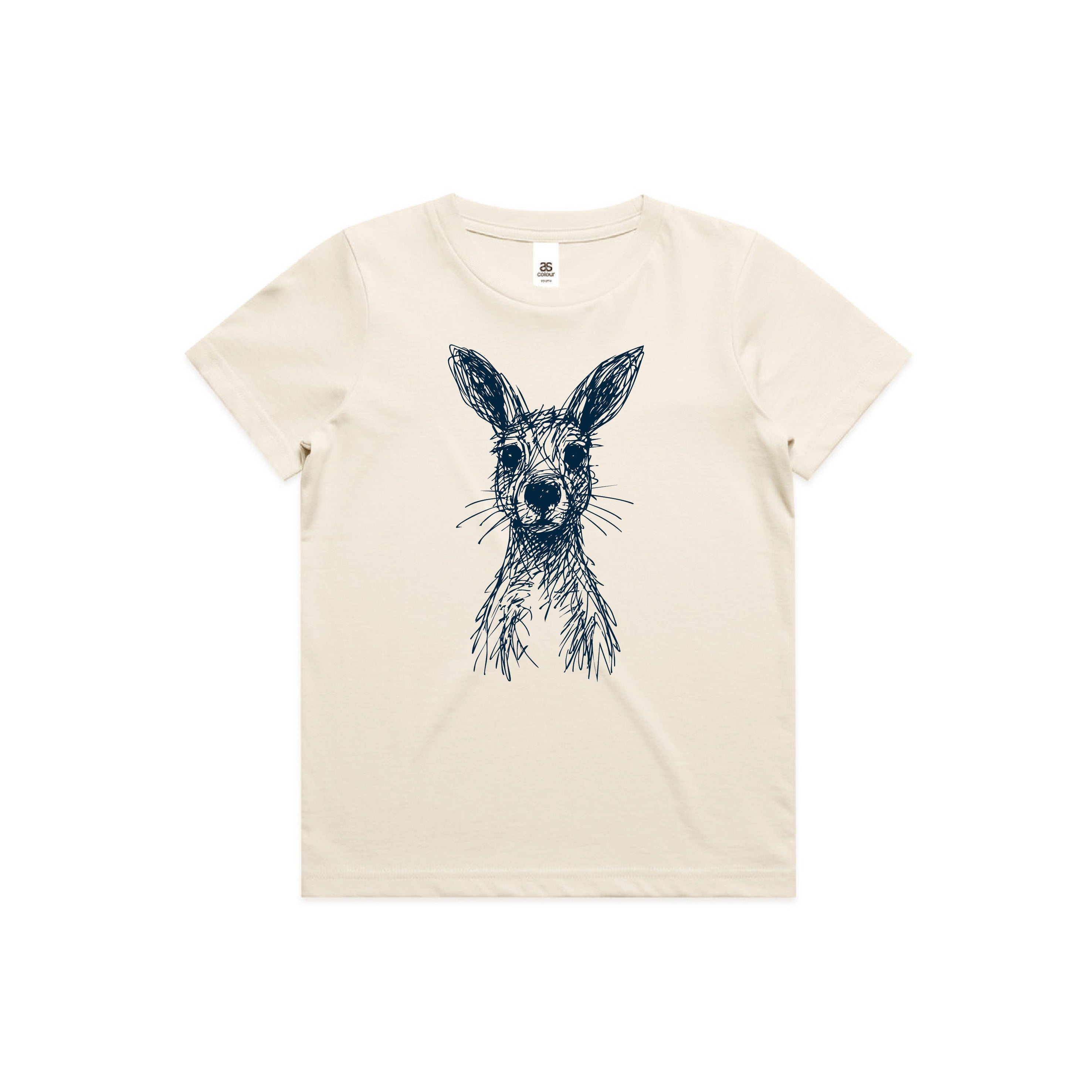 Wallaby Stencil - Kid's Tee