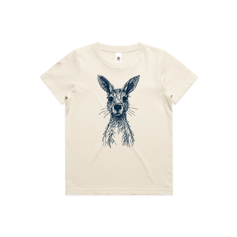 Wallaby Stencil - Kid's Tee