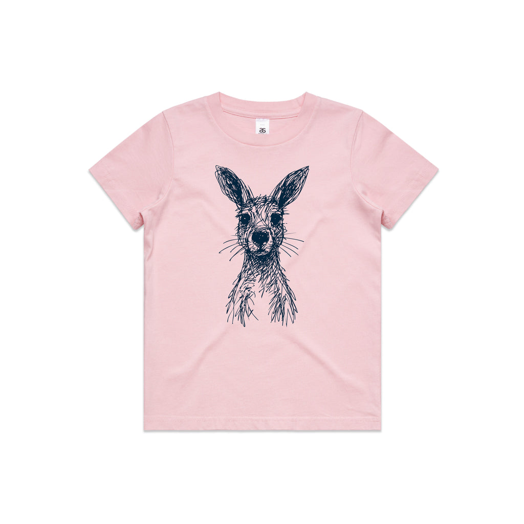 Wallaby Stencil - Kid's Tee