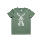 Wallaby Stencil - Kid's Tee