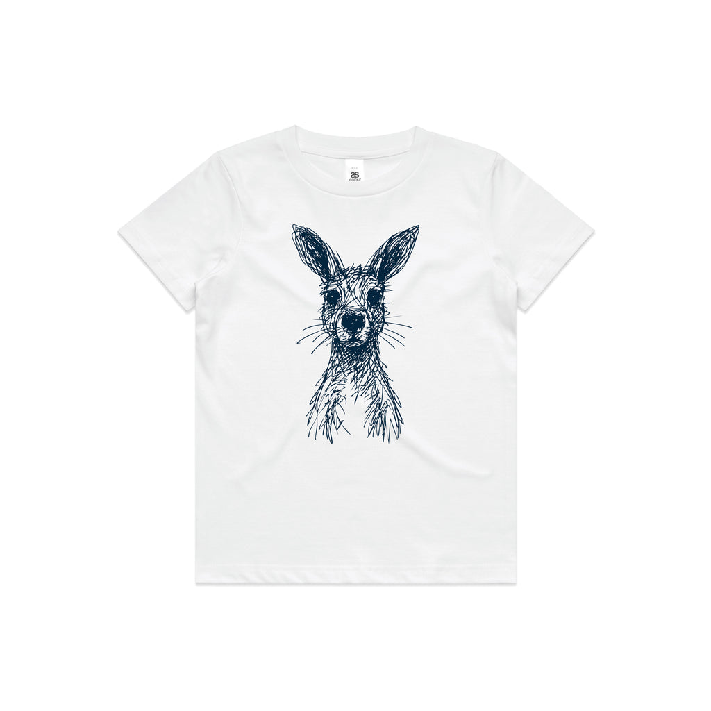 Wallaby Stencil - Kid's Tee