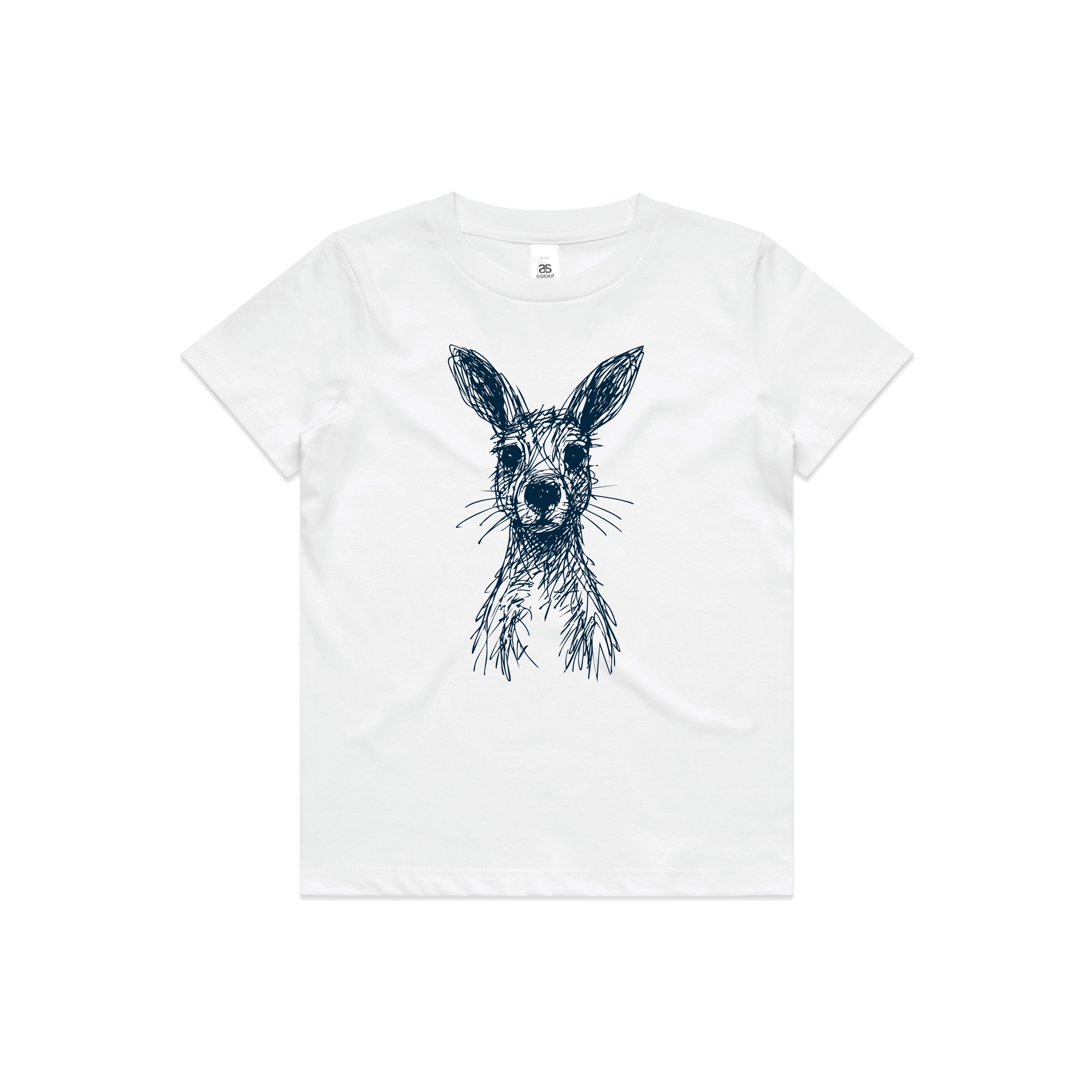Wallaby Stencil - Kid's Tee