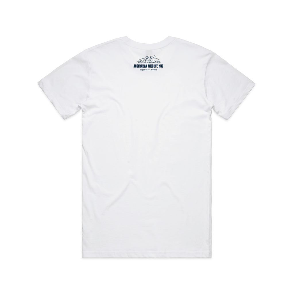 Wallaby Stencil - Men's Tee Australian Wildlife Hub