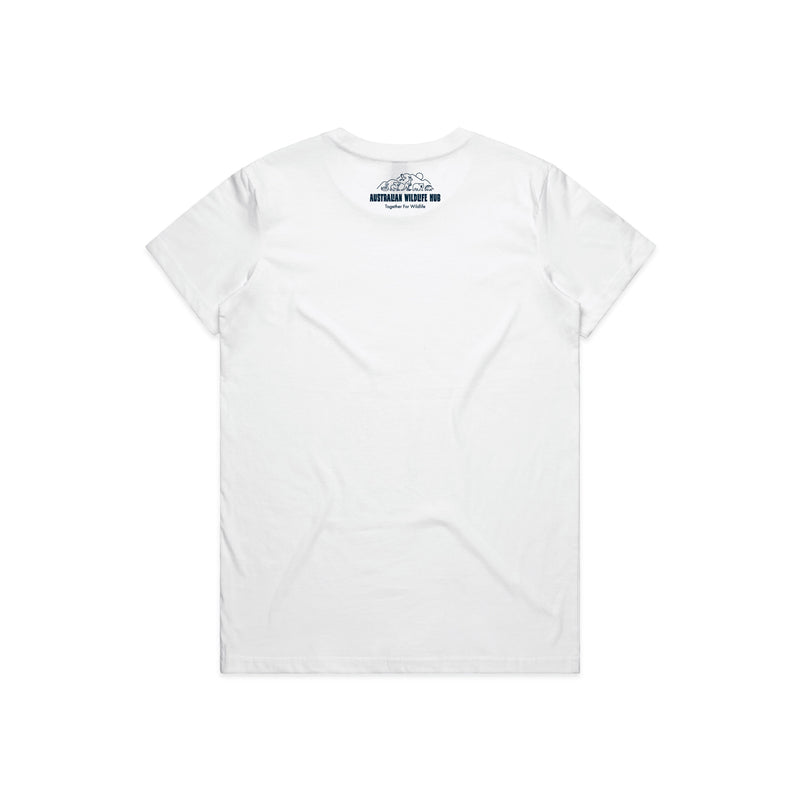 Wallaby Stencil - Women’s Tee Australian Wildlife Hub