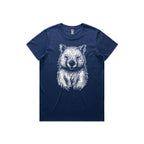 Australian Wildlife Hub Wombat - Women’s Tee Australian Wildlife Hub