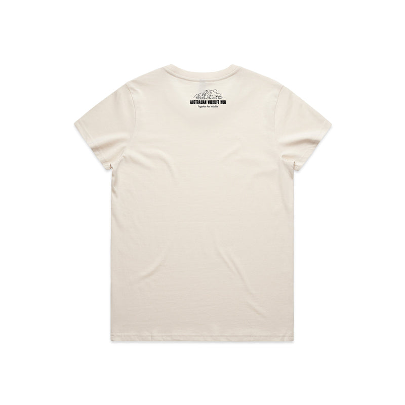 Australian Wildlife Hub Wombat - Women’s Tee Australian Wildlife Hub