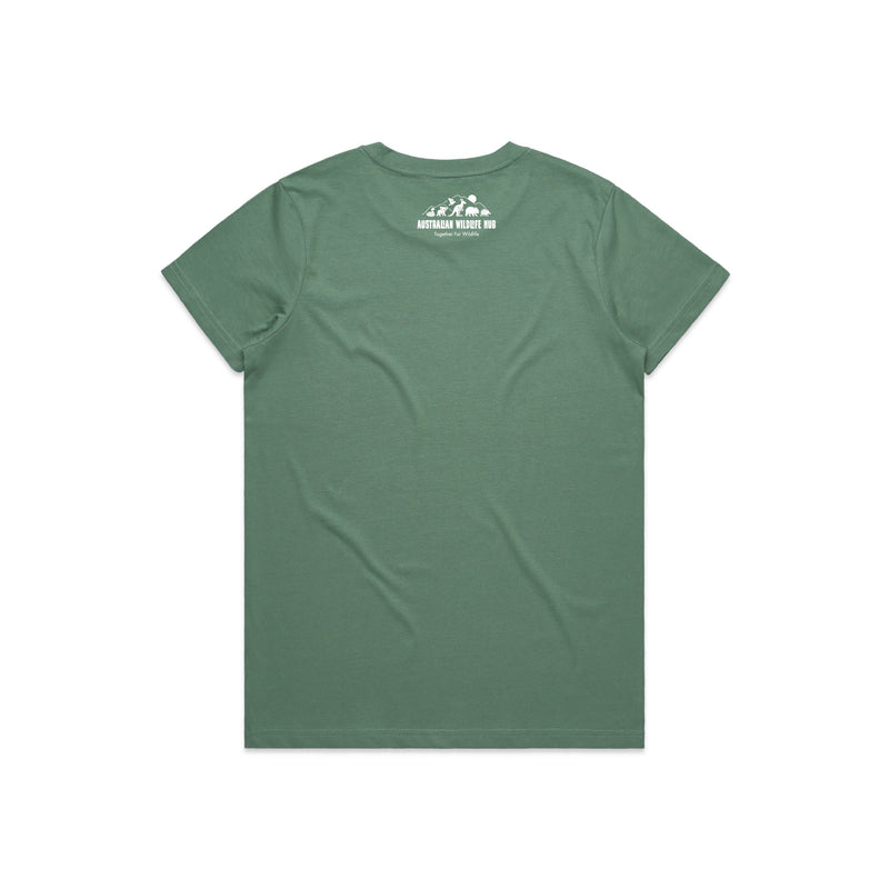 Australian Wildlife Hub Wombat - Women’s Tee Australian Wildlife Hub