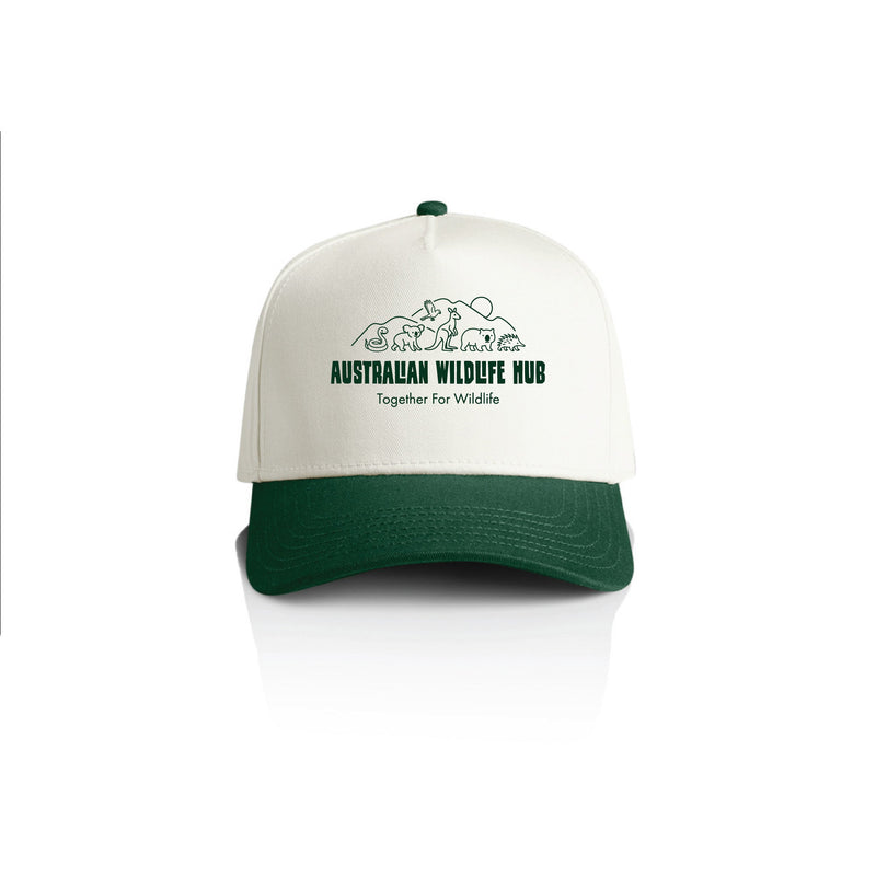 Australian Wildlife WILDLIFE HUB LOGO Tone Cap Australian Wildlife Hub