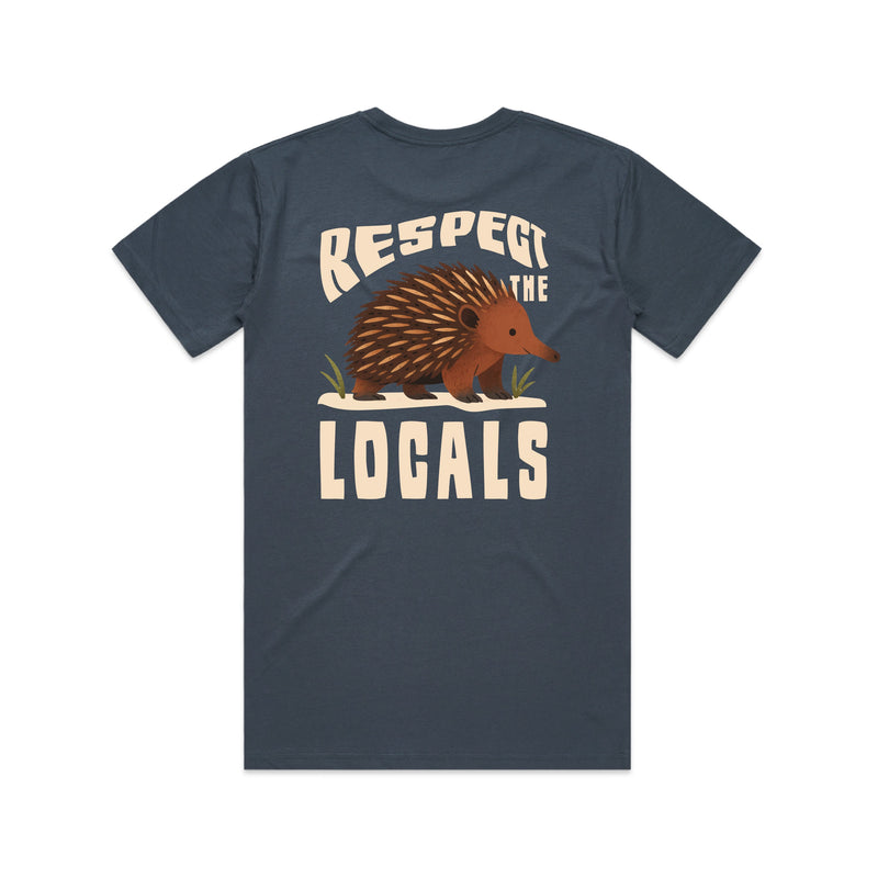 Respect The Locals - Men’s Tee Australian Wildlife Hub