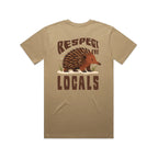 Respect The Locals - Men’s Tee Australian Wildlife Hub