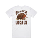 Respect The Locals - Men’s Tee Australian Wildlife Hub