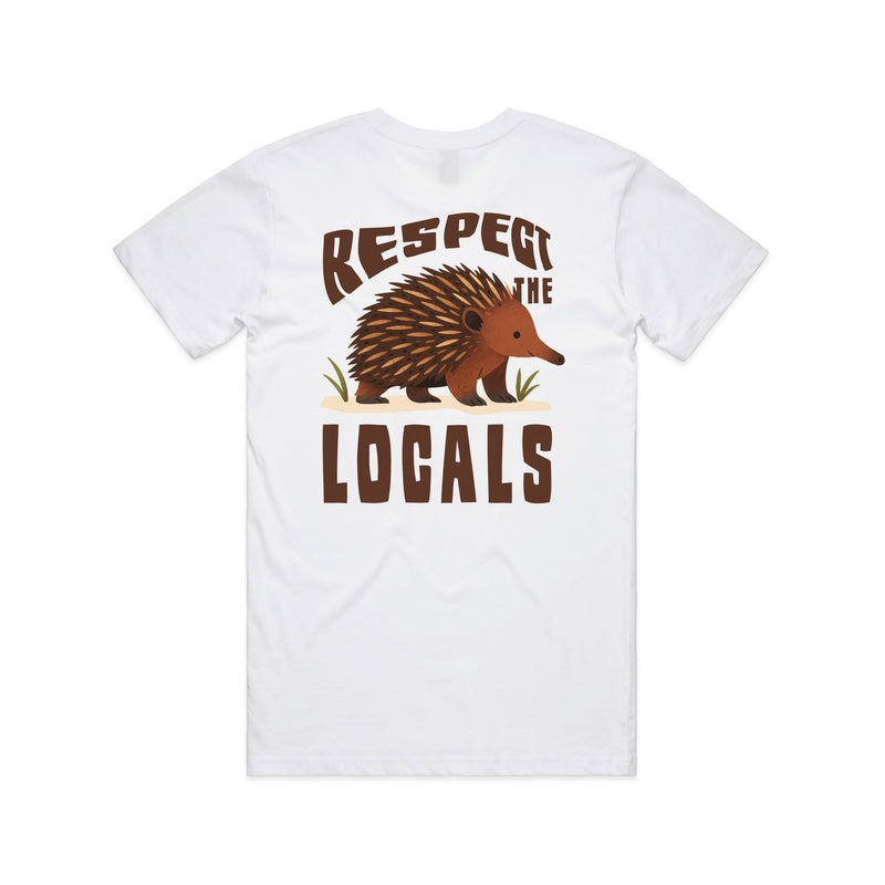 Respect The Locals - Men’s Tee Australian Wildlife Hub