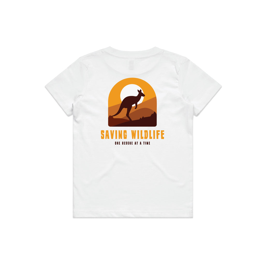 Saving Wildlife - Kid's Tee Australian Wildlife Hub